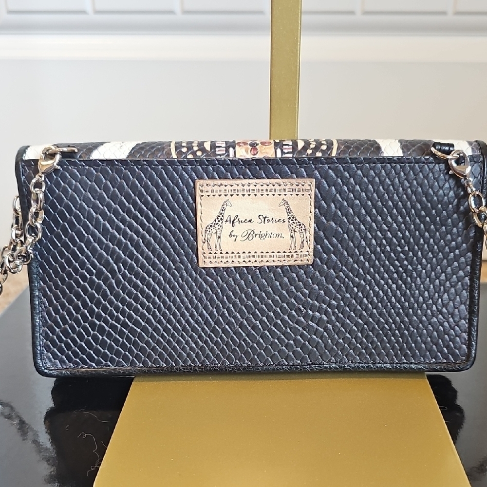Brighton AFRICA STORIES Rockmore Wallet T35103 NWOT With Dustbag - Picture 4 of 11